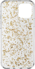 Morning Sparkle | Rose and Gold Flaked Clear Case